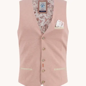 A Fish Named Fred Rose Pink Waistcoat