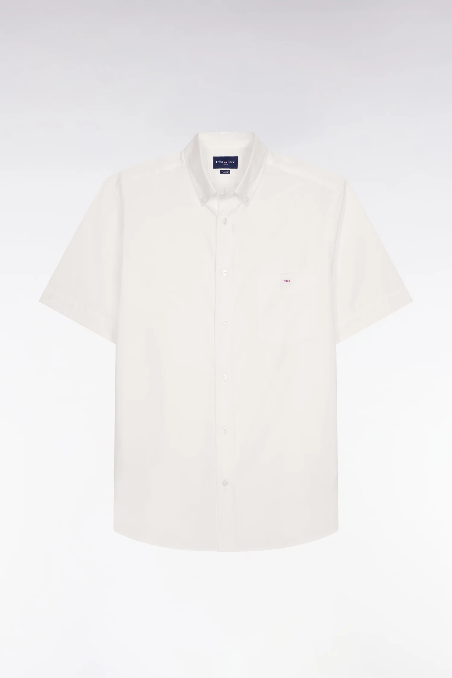 Eden Park White Cotton Short Sleeve Shirt - Image 5