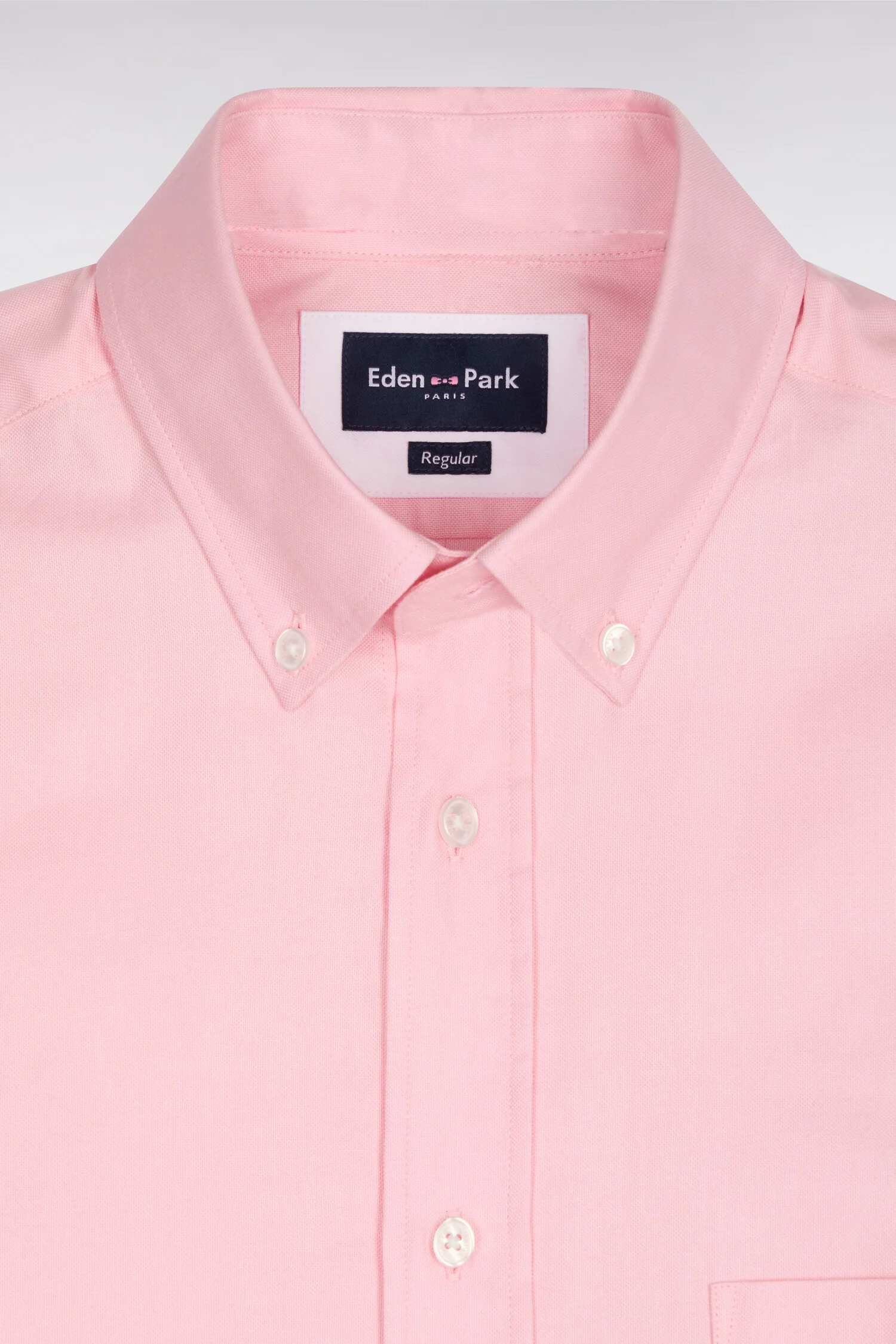Eden Park Pink Cotton Short Sleeve Shirt - Image 6