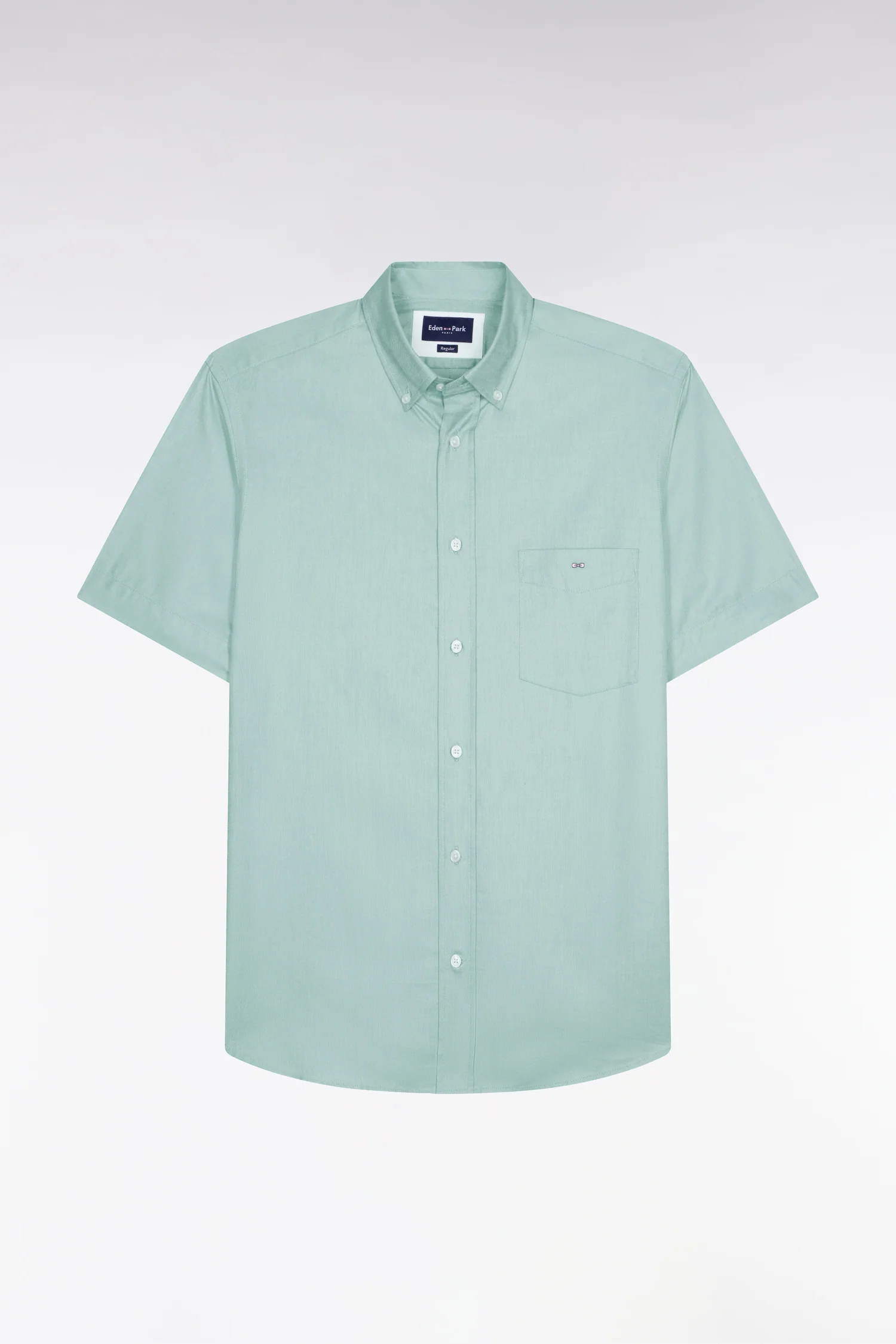 Eden Park Green Cotton Short Sleeve Shirt - Image 6
