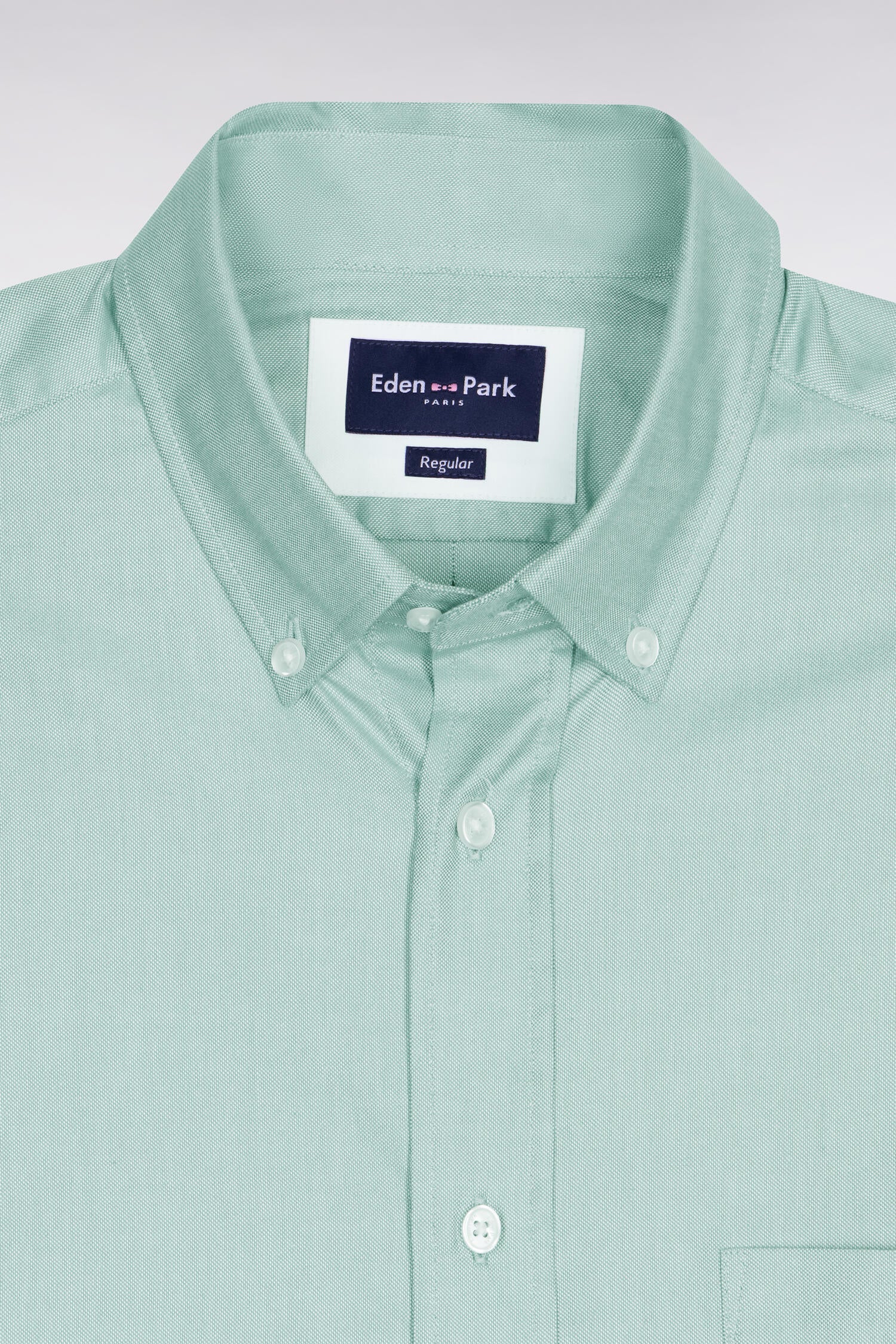 Eden Park Green Cotton Short Sleeve Shirt - Image 5