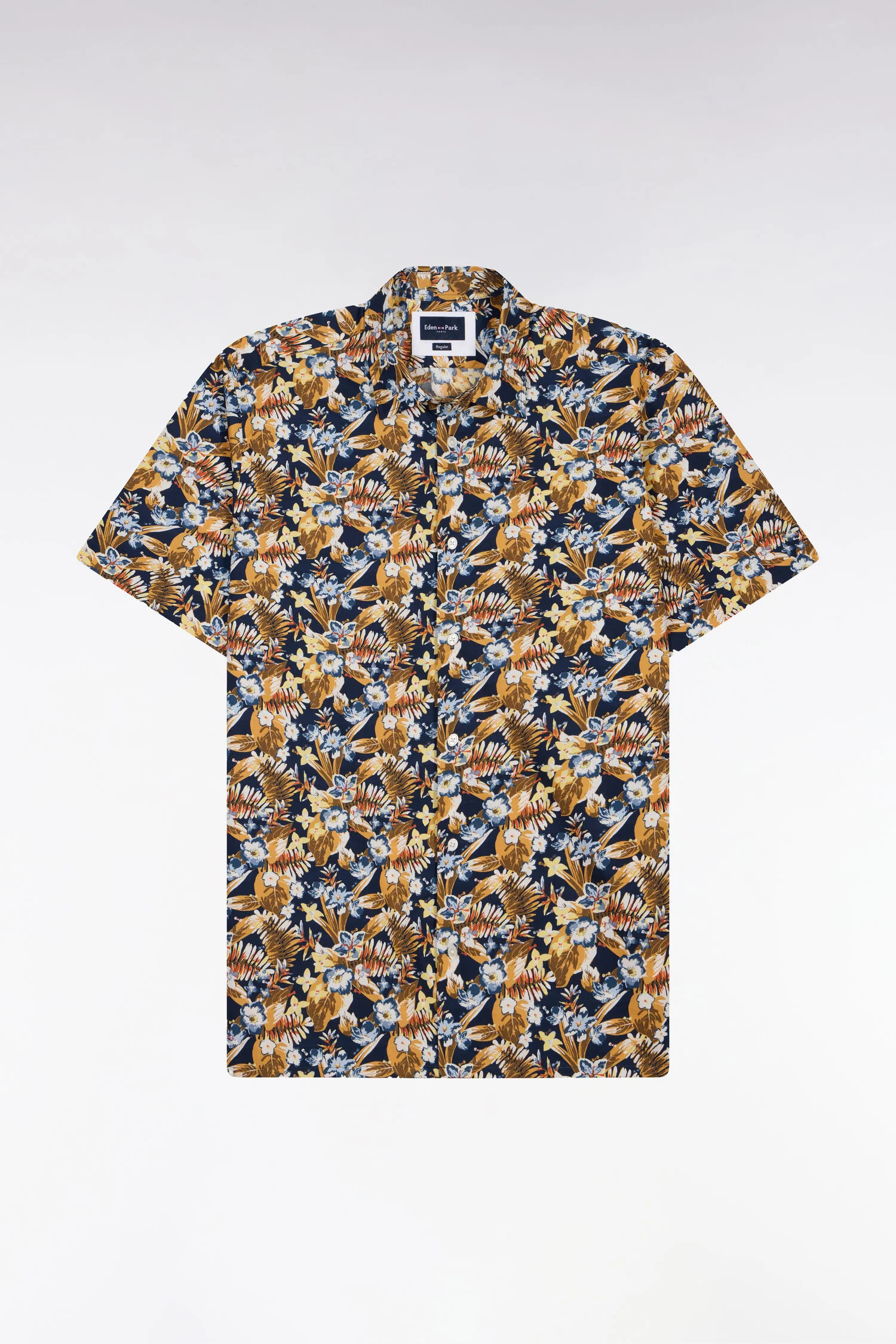 Eden Park Navy Printed Shirt - Image 5
