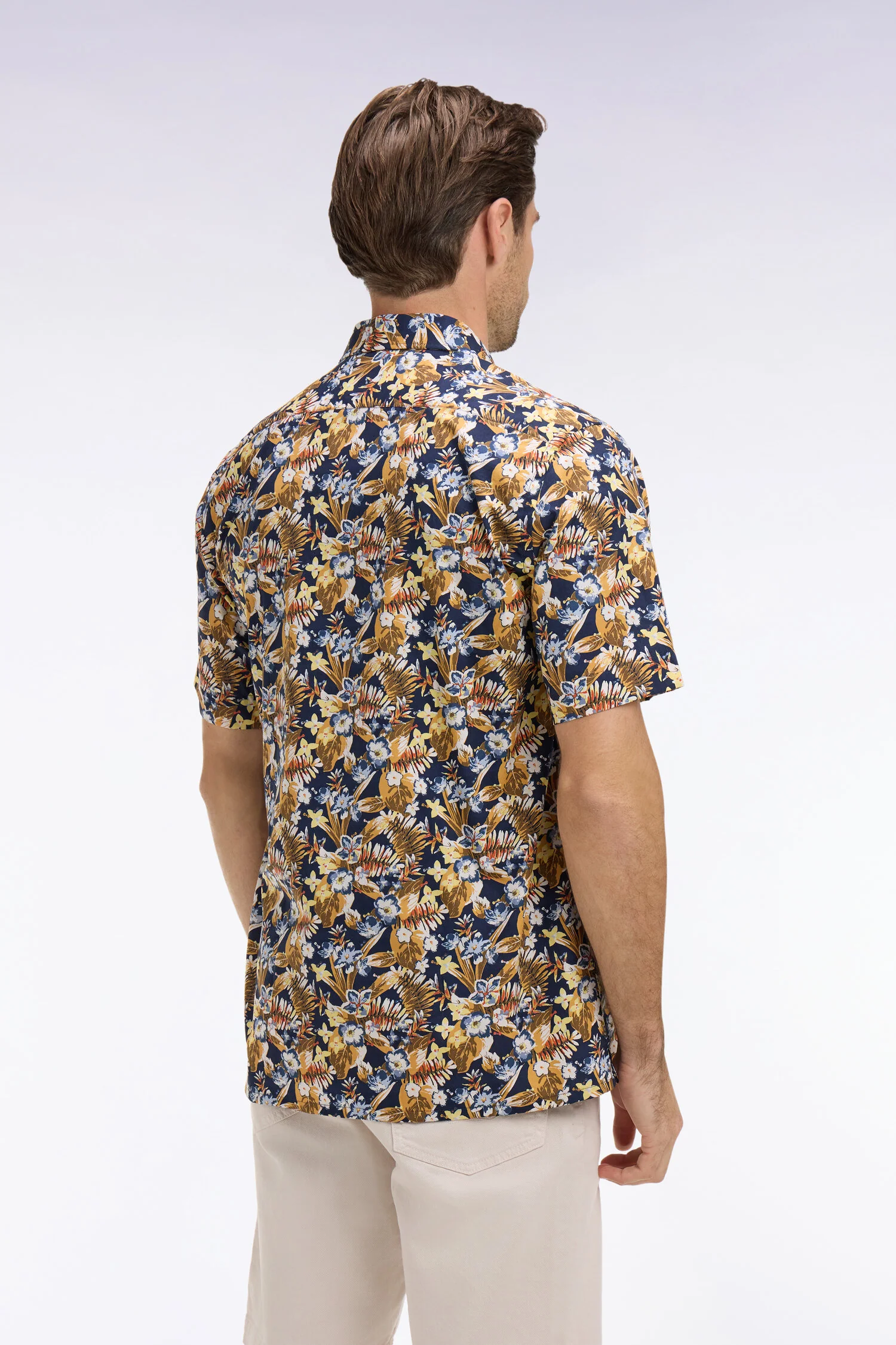 Eden Park Navy Printed Shirt - Image 3