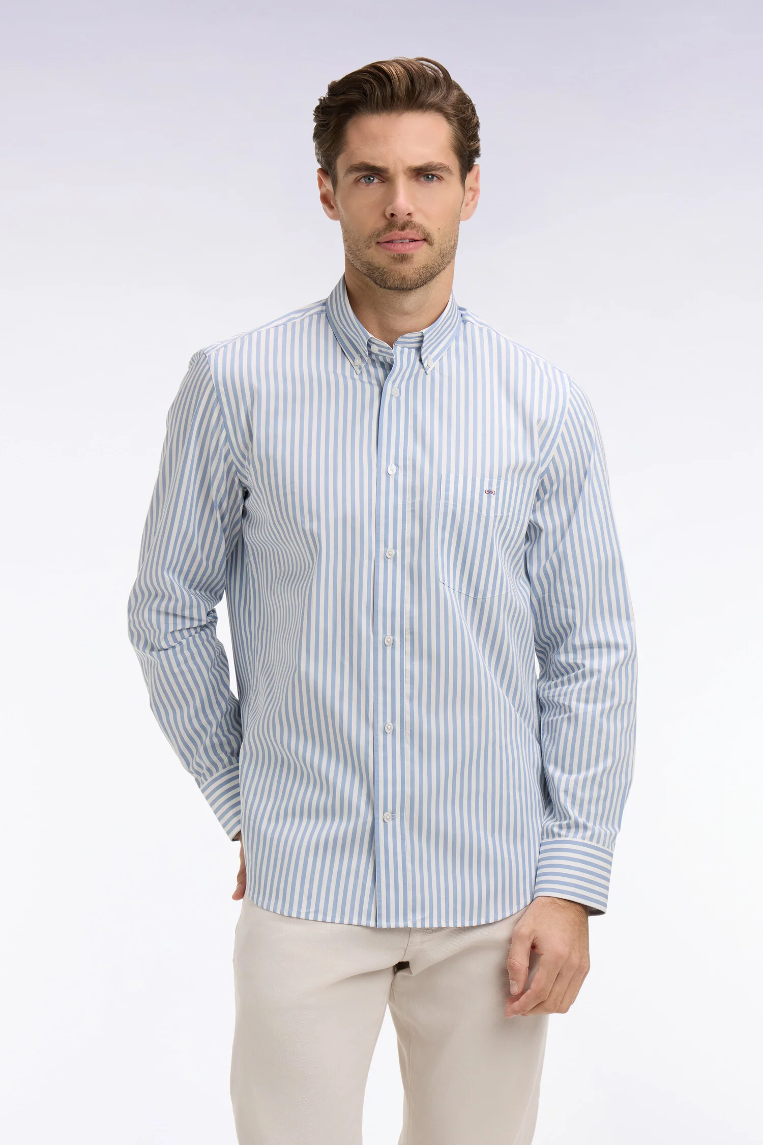 Eden Park Blue Stripe Shirt