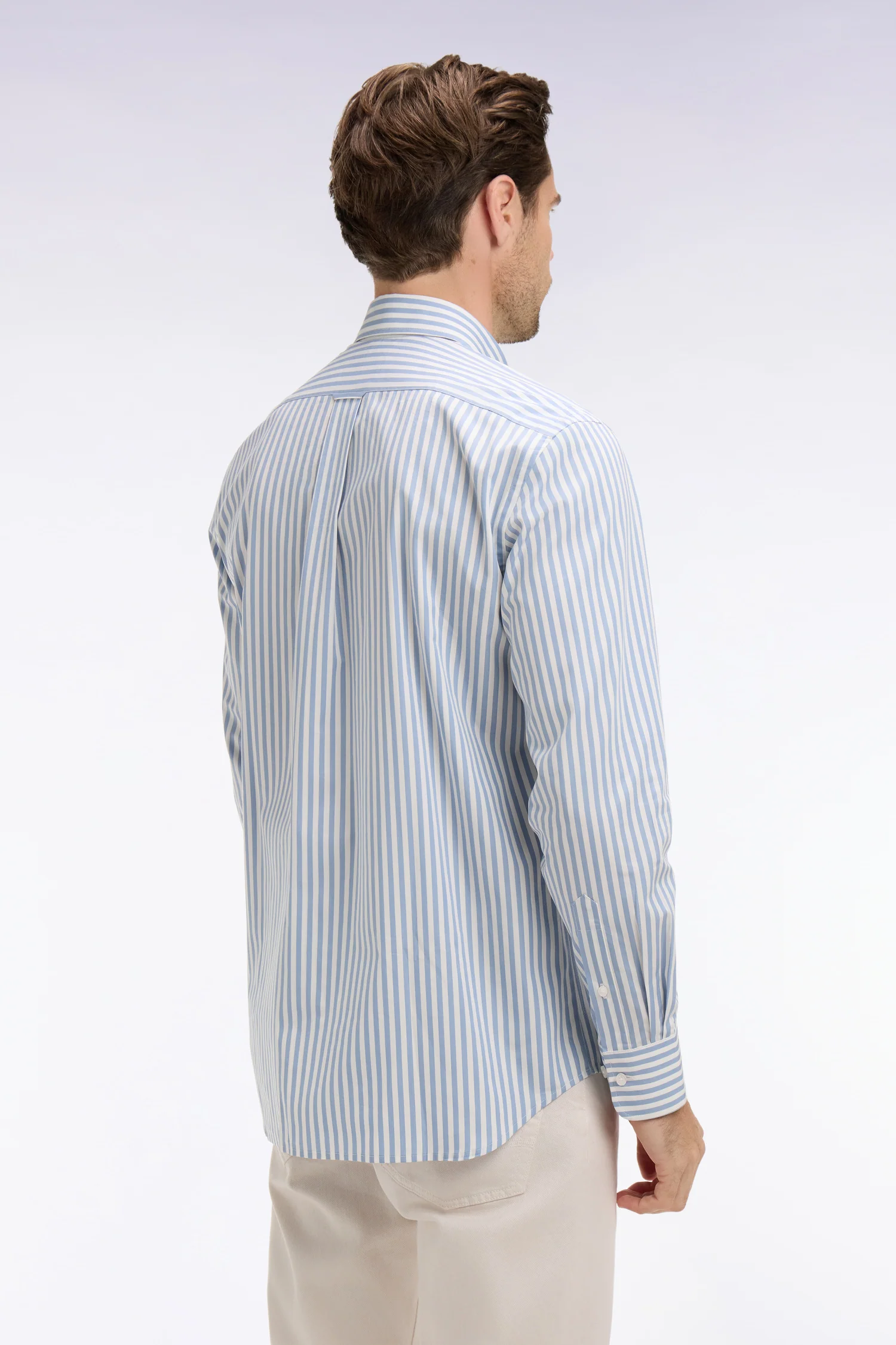 Eden Park Blue Stripe Shirt - Image 4