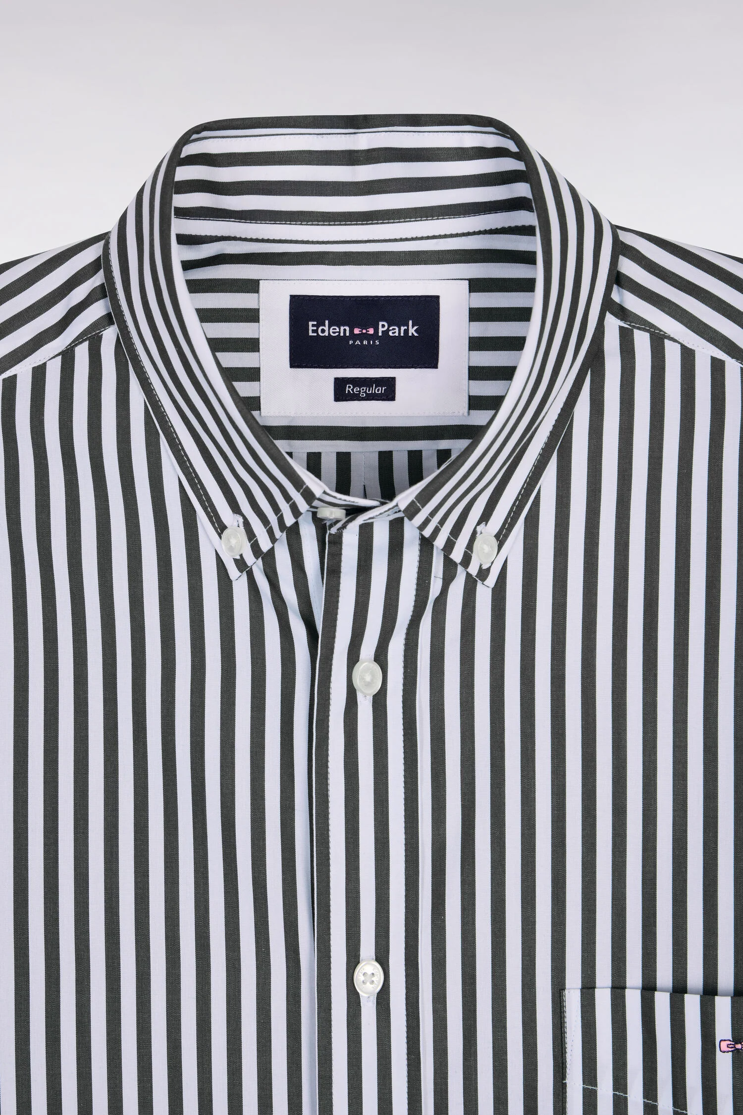 Eden Park Navy Stripe Shirt - Image 4