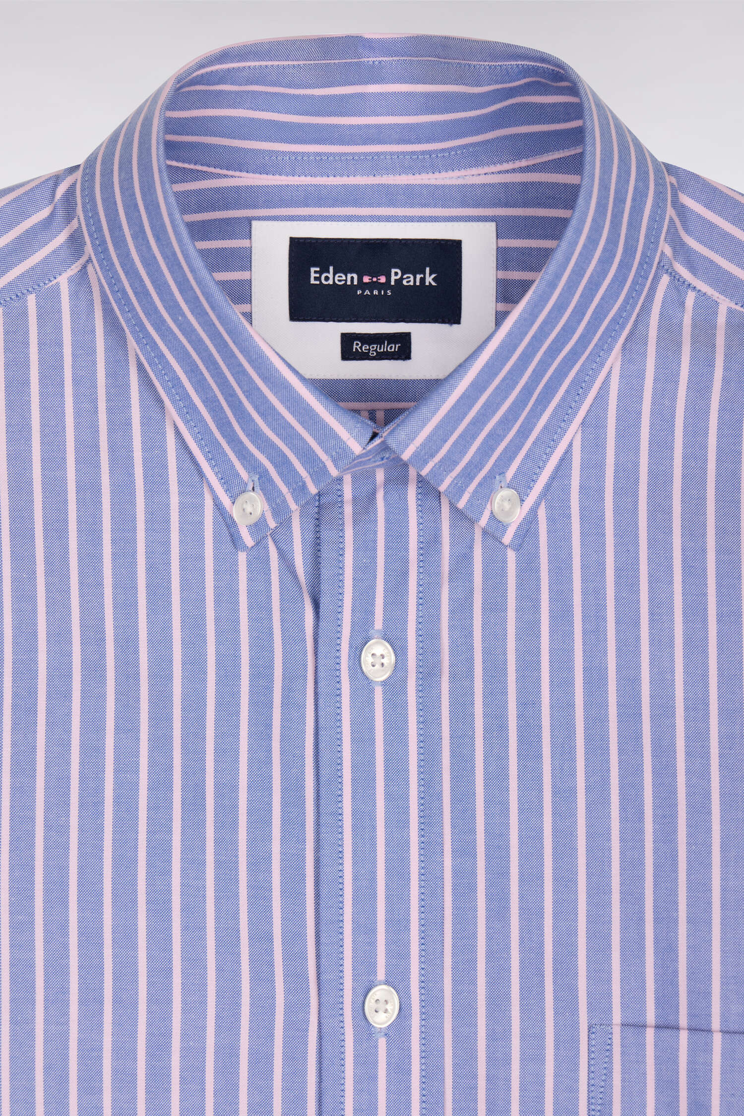 Eden Park Pink Pin Stripe Shirt - Image 5