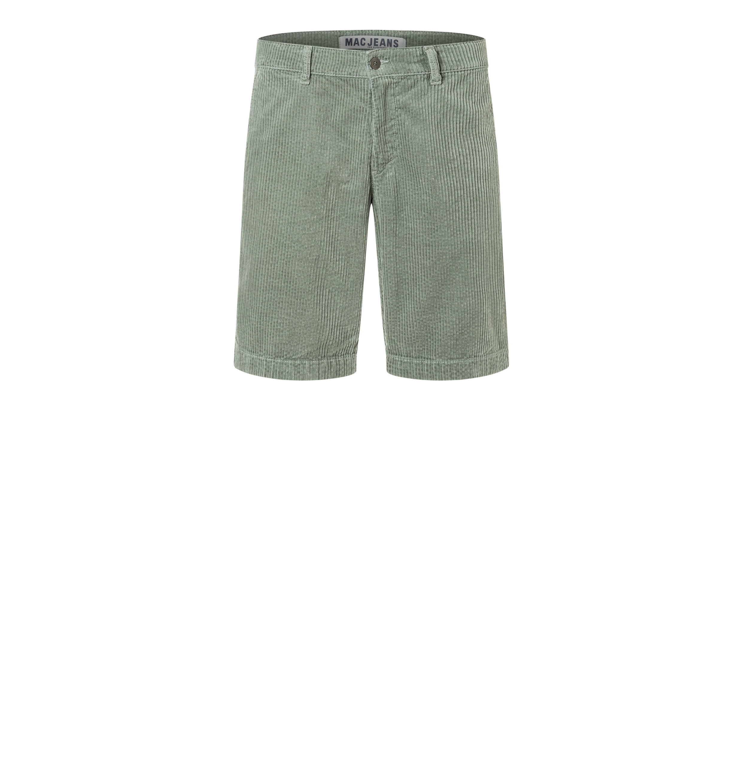 Mac Iceberg green cord shorts