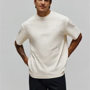 Psycho Bunny White Dustin Oversize T-Shirt
