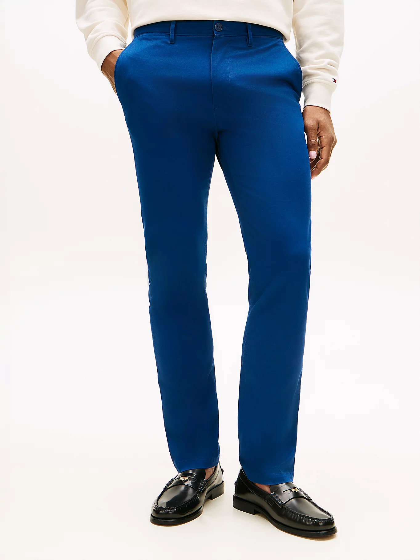 Tommy Hilfiger Blue Denton Twill Chino - Image 2