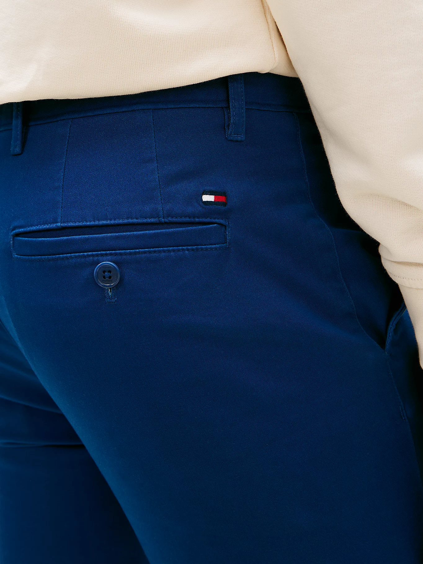 Tommy Hilfiger Blue Denton Twill Chino - Image 4