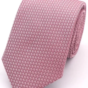 L.A Smith Dusky Rose Tie and Hanky Set