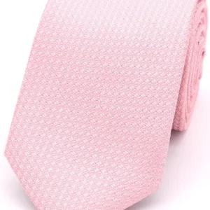 L.A Smith Pink Tie and Hanky Set