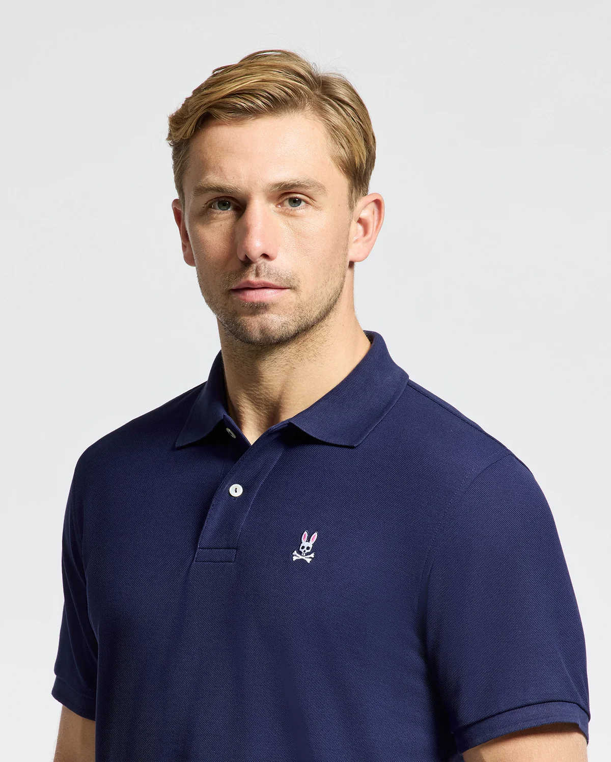 Psycho Bunny Evening Blue Pique polo - Image 2