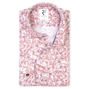 R2 Coral Pattern Long Sleeve Shirt