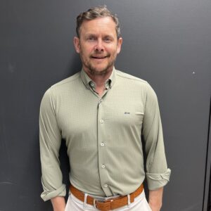 Dario Beltran Green Small Print Fly Long Sleeve Shirt