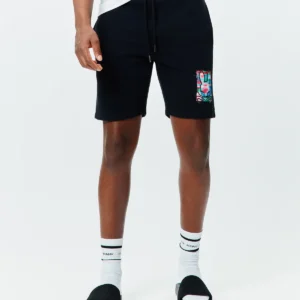 Psycho Bunny Black Isaac 8' Shorts