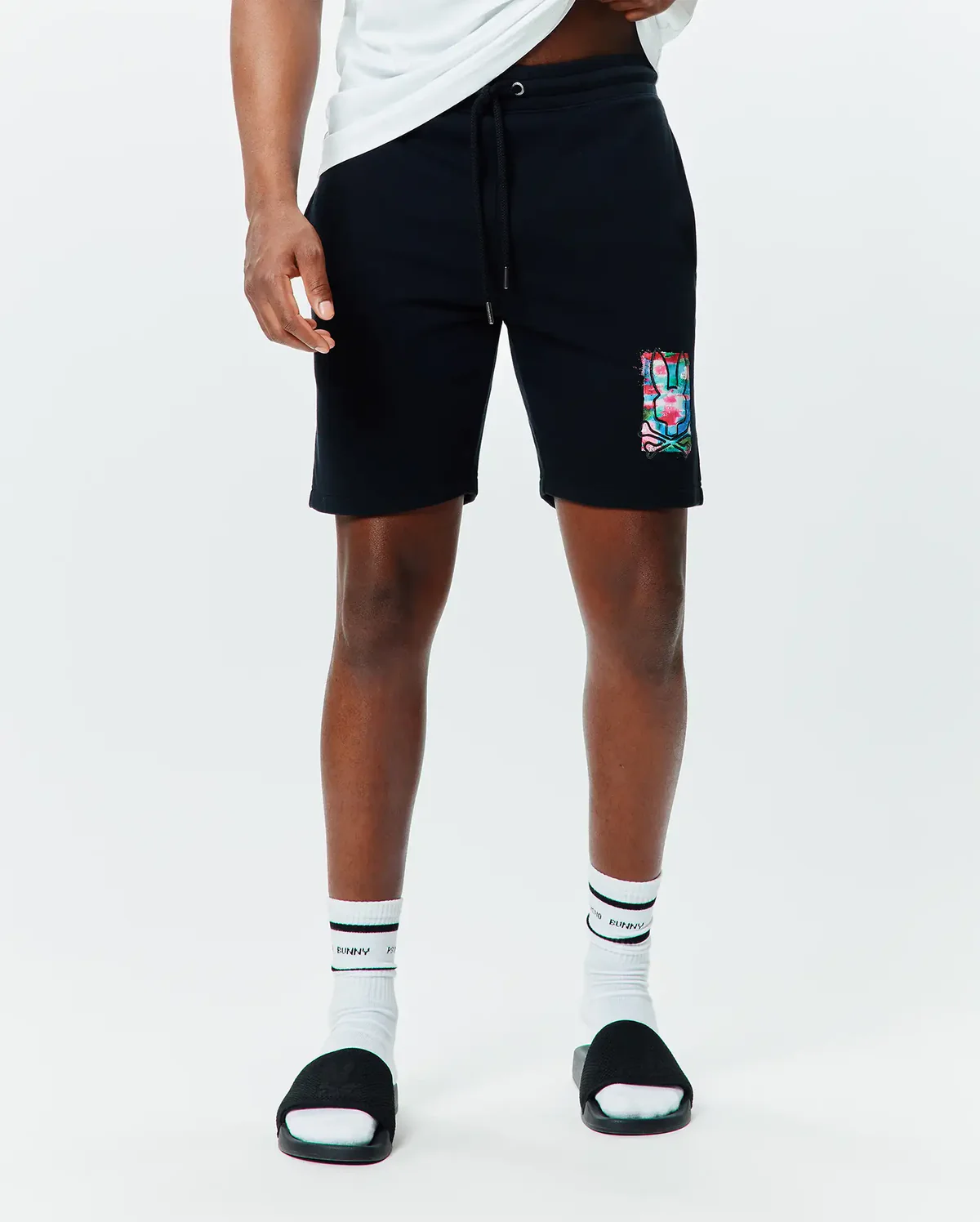 Psycho Bunny Black Isaac 8' Shorts