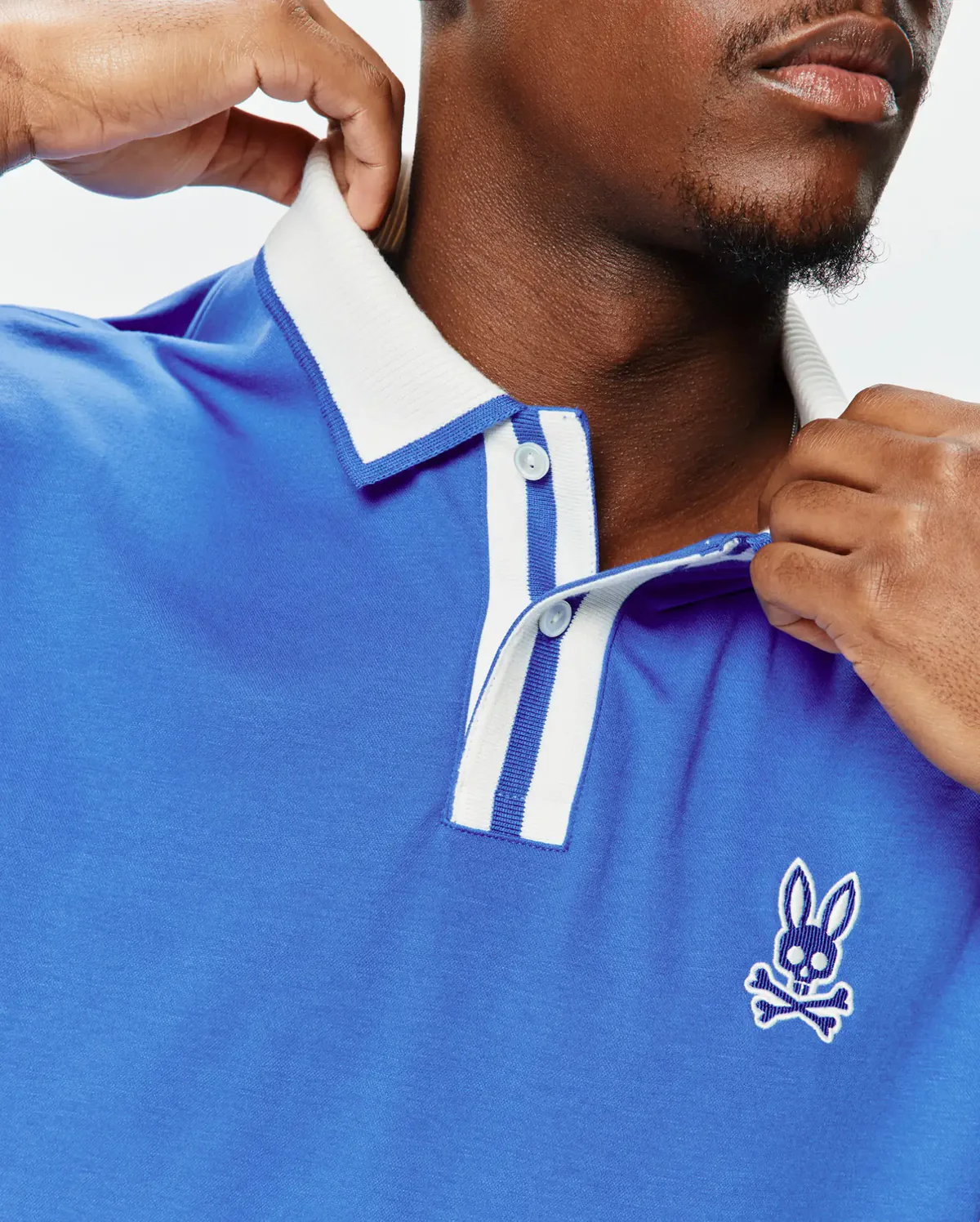 Psycho Bunny Mens Ridley Performance Pique Polo - Image 2