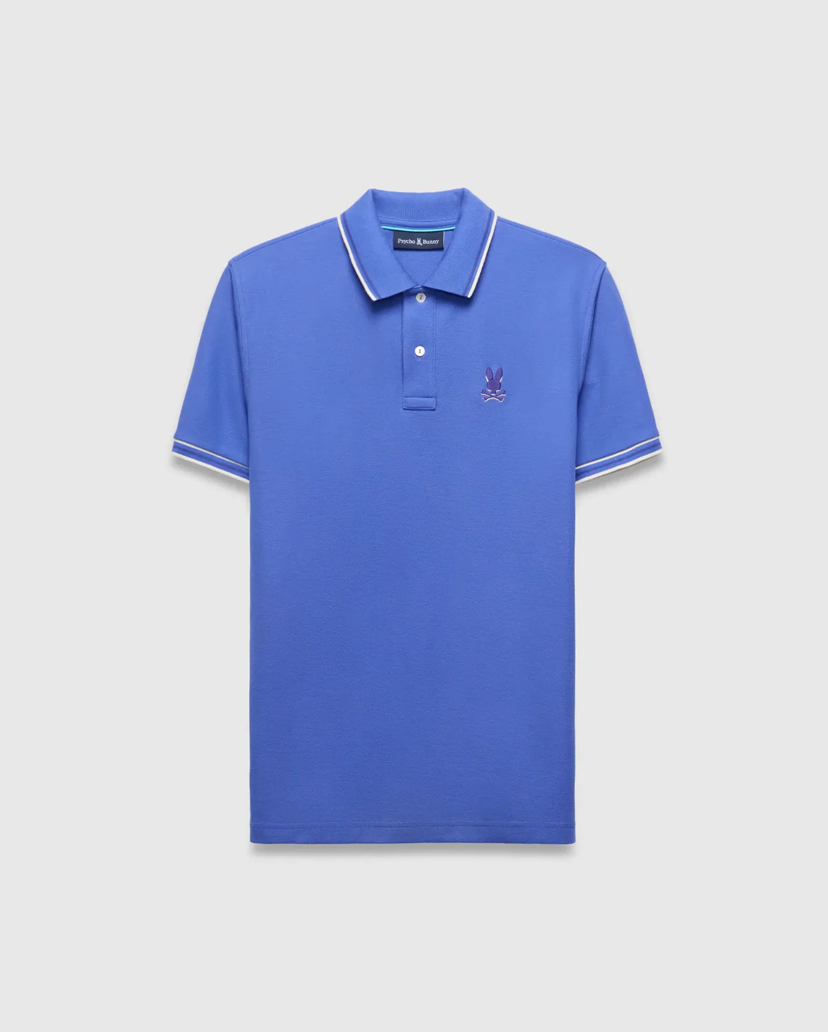 Psycho Bunny Blue Brad Pique Polo - Image 4