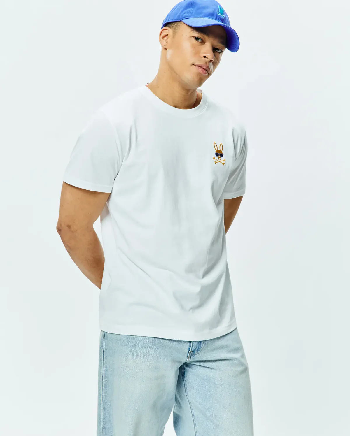 Psycho Bunny Mens sunny Chest Graphic Tee - Image 3