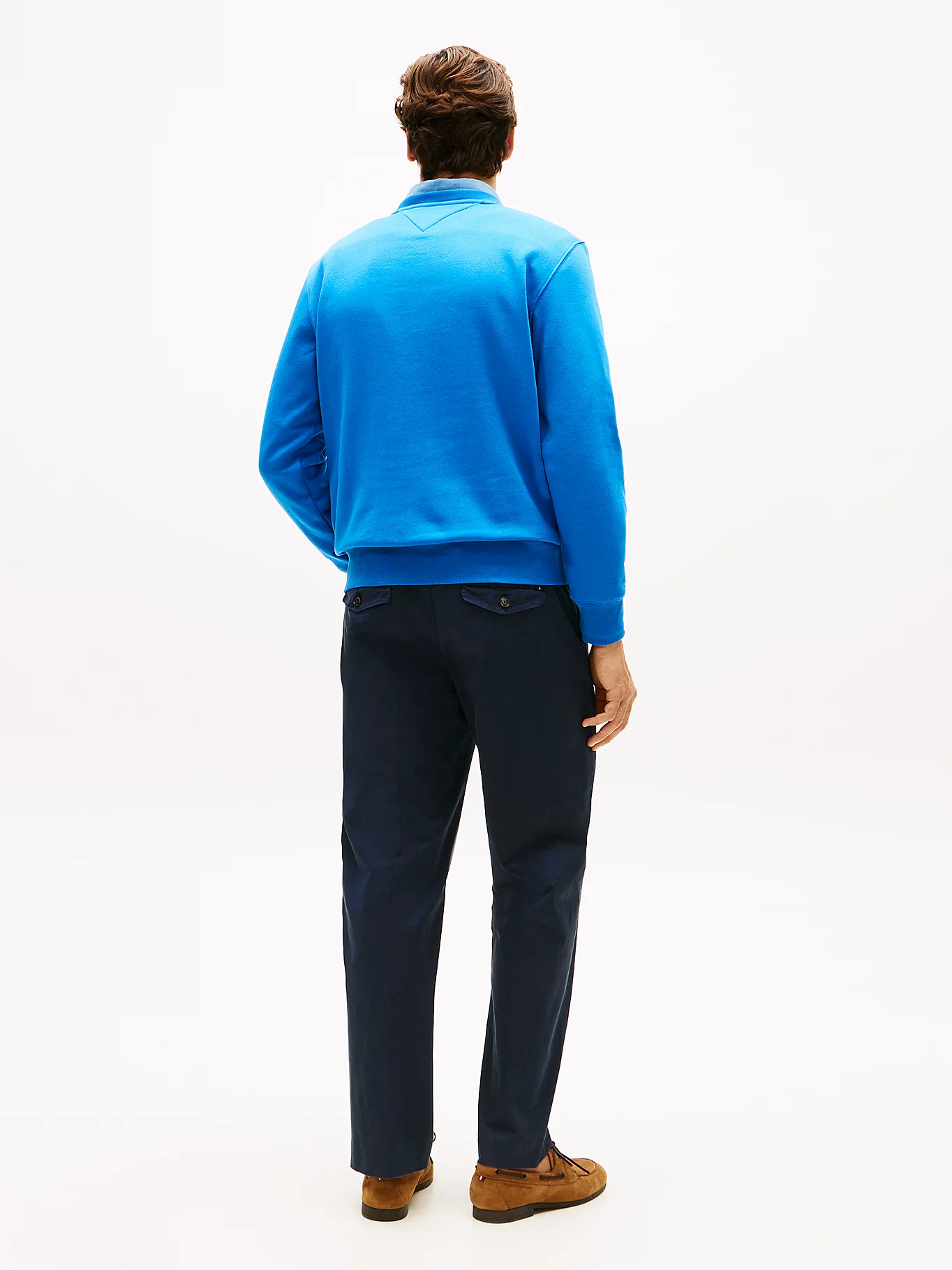 Tommy Hilfiger Blue Orbit Logo Sweatshirt - Image 4