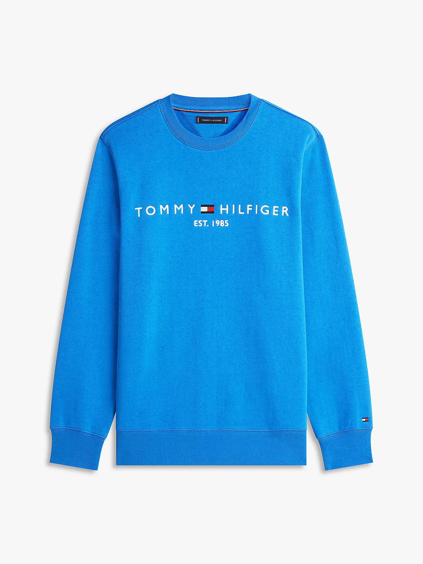 Tommy Hilfiger Blue Orbit Logo Sweatshirt - Image 5