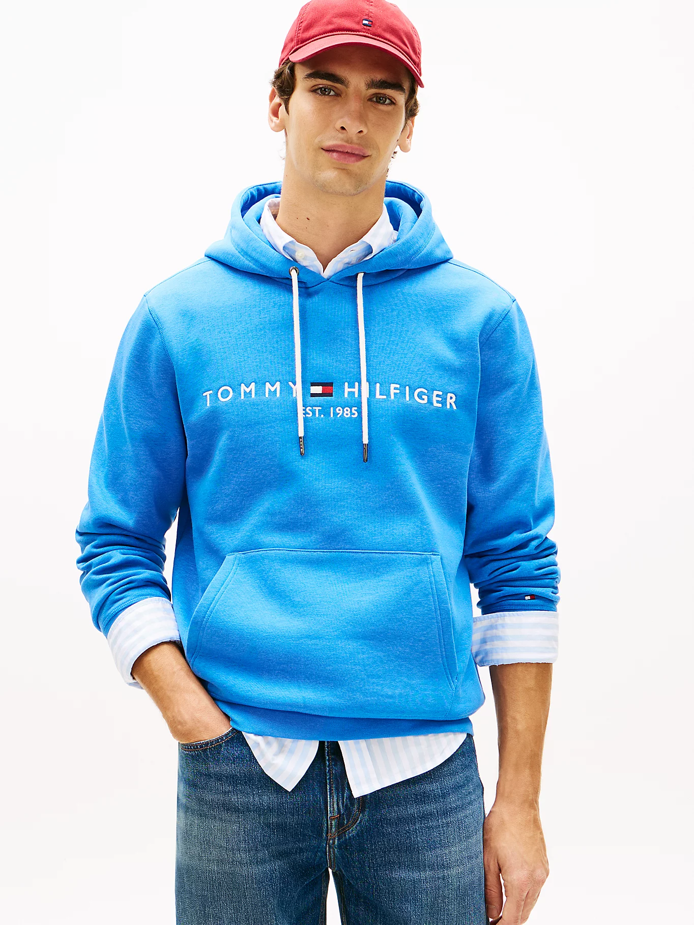 Tommy HilfigerBlue Orbit Logo Hoody