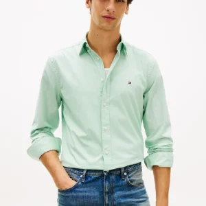 Tommy Hilfiger Mint Poplin Shirt