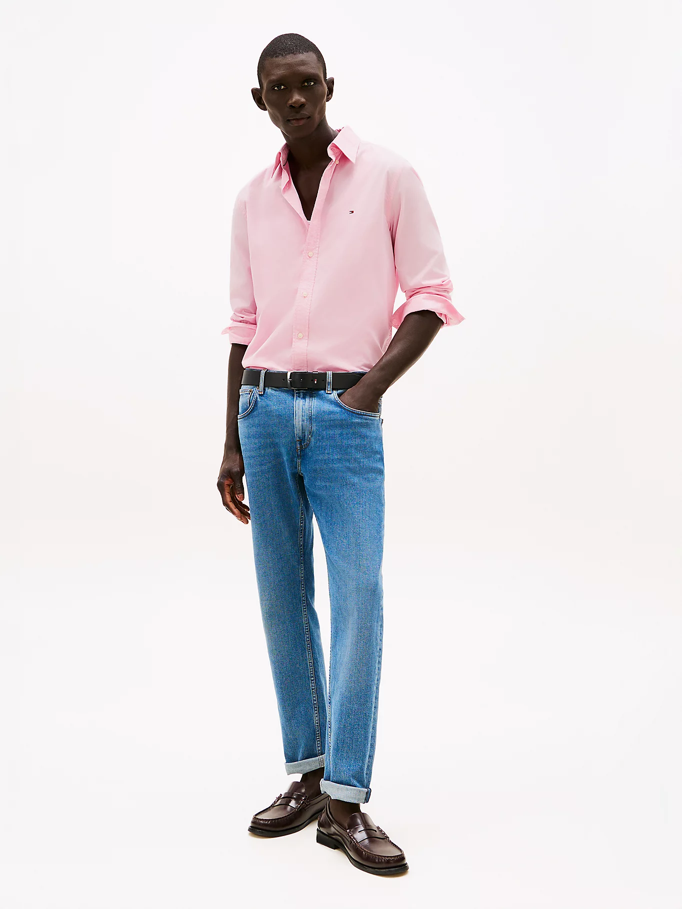 Tommy Hilfiger Pink Long Sleeve Shirt - Image 3