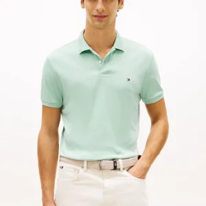 Tommy Hilfiger Green Liquid Cotton Polo Shirt