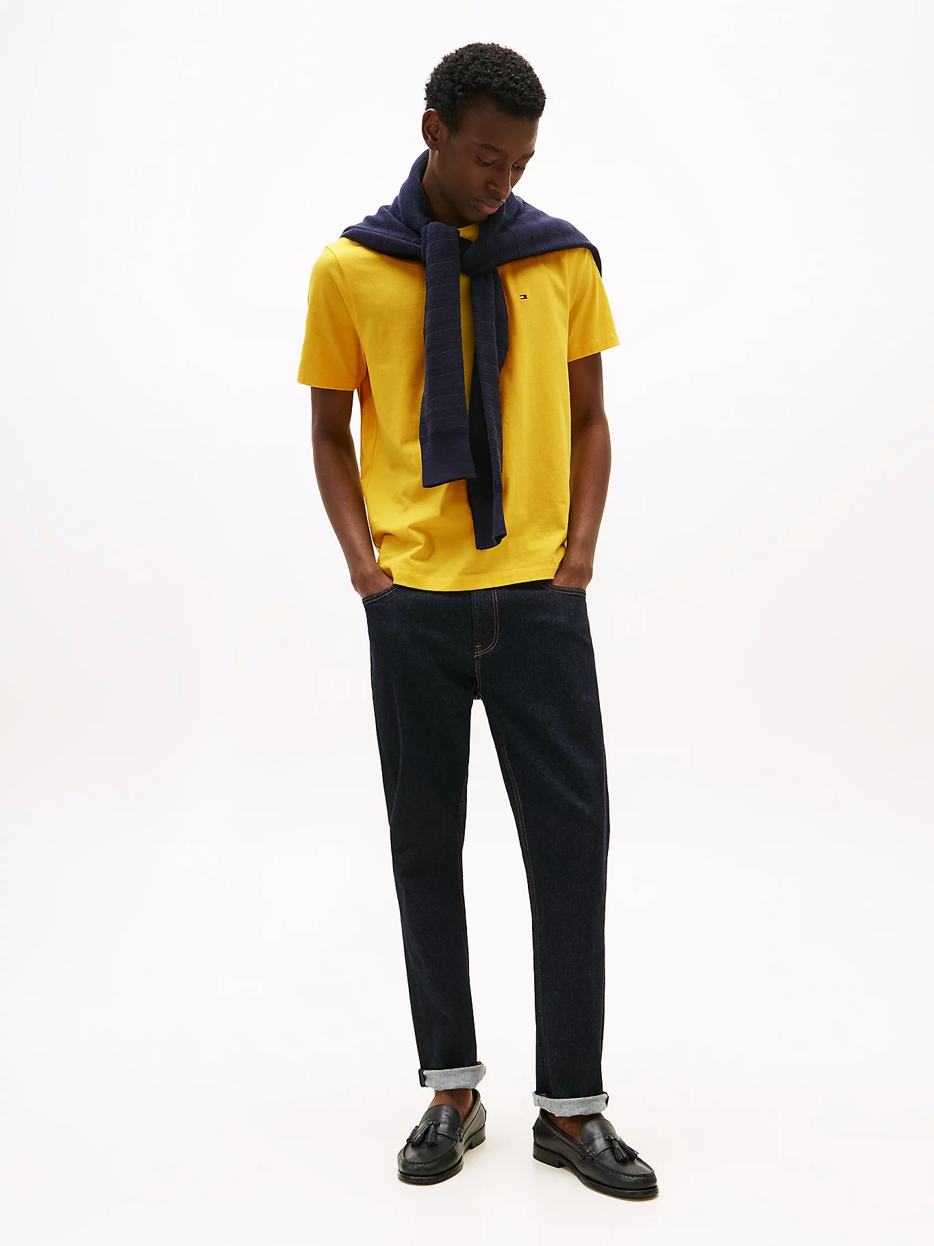 Tommy Hilfiger Yellow T-Shirt - Image 2