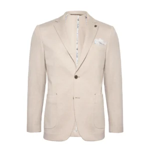 R2 Beige Herringbone Jacket