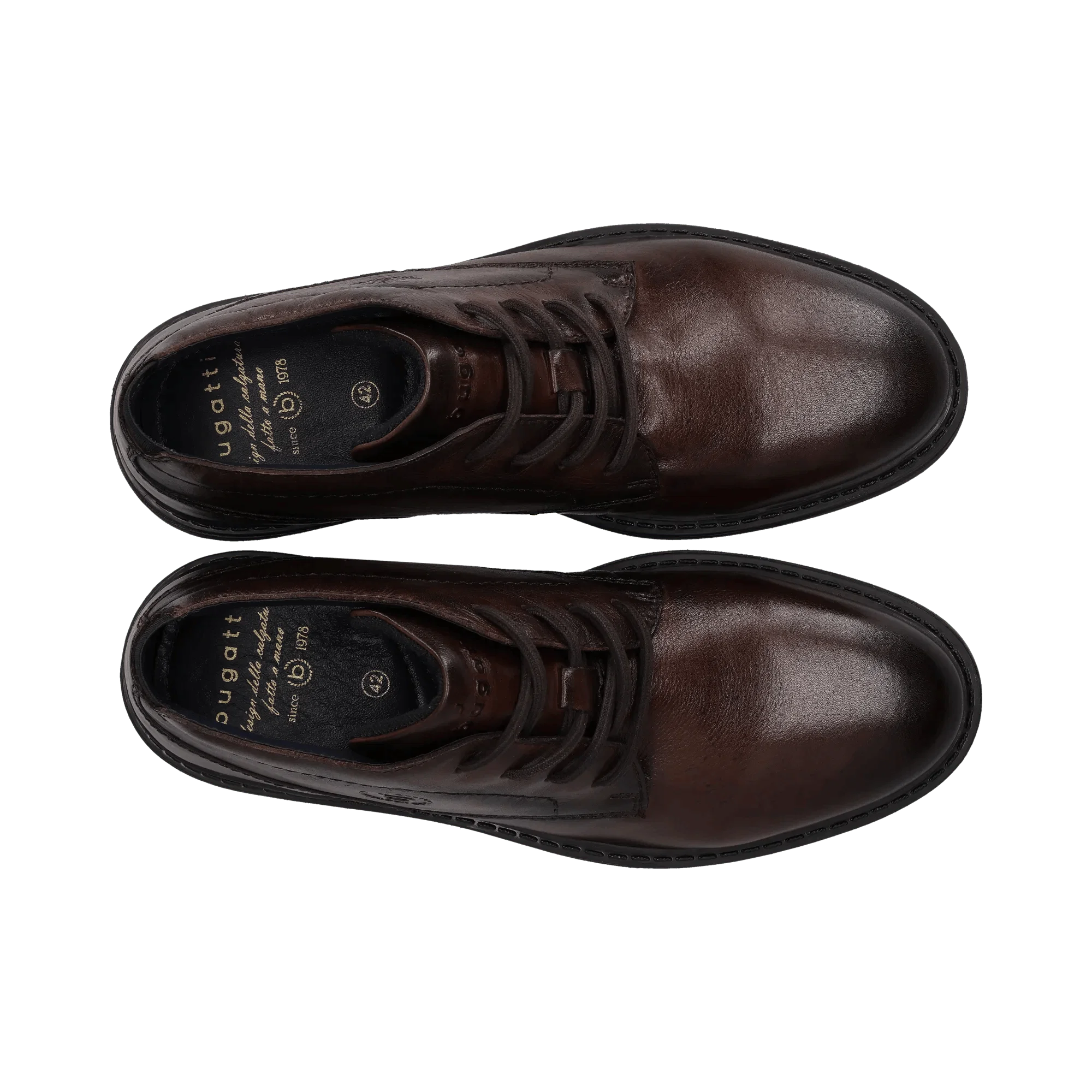 Bugatti Dark Brown Lace up Boot - Image 6