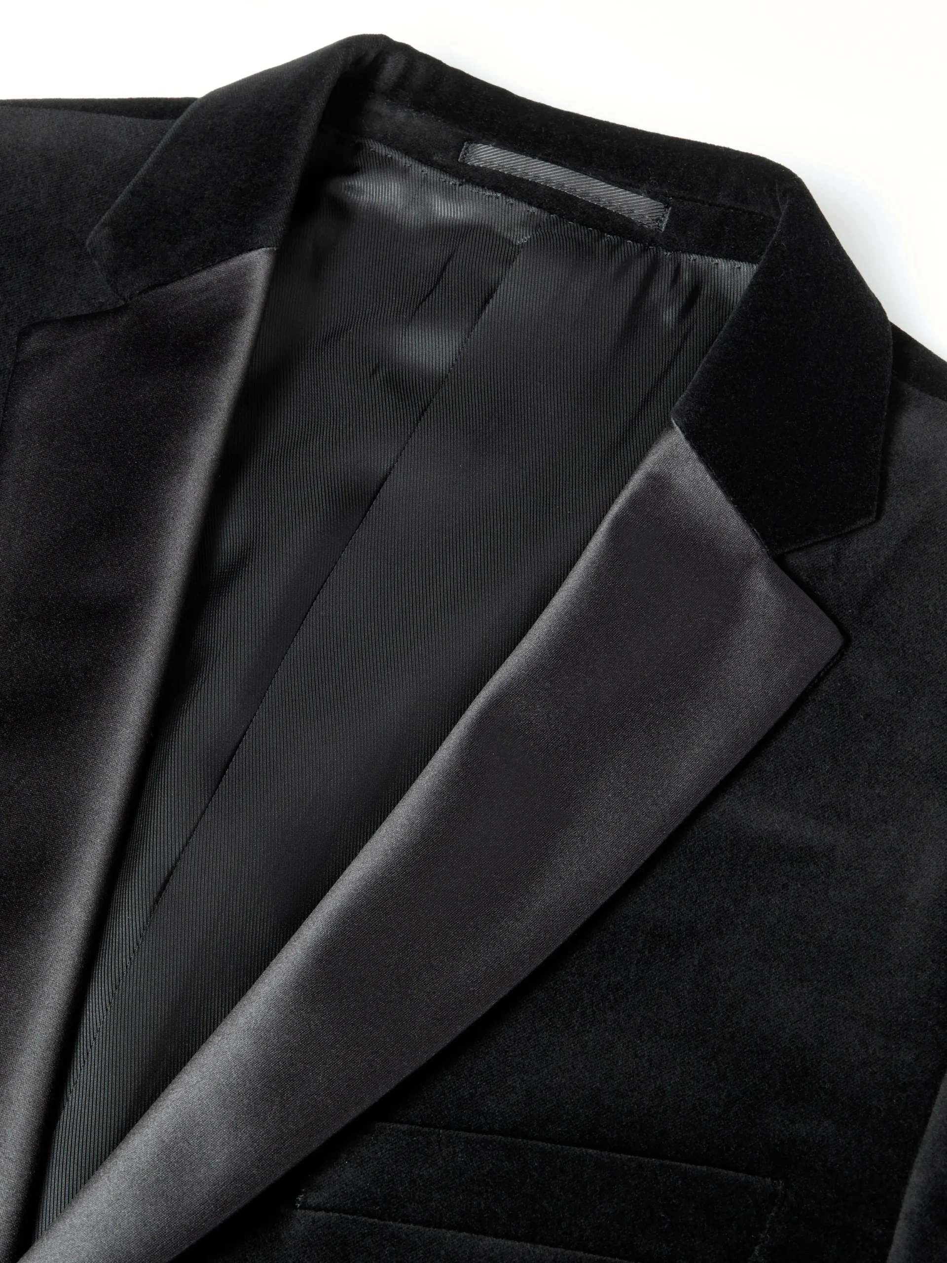 Douglas & Graham Black Tux Velevet Jacket - Image 2