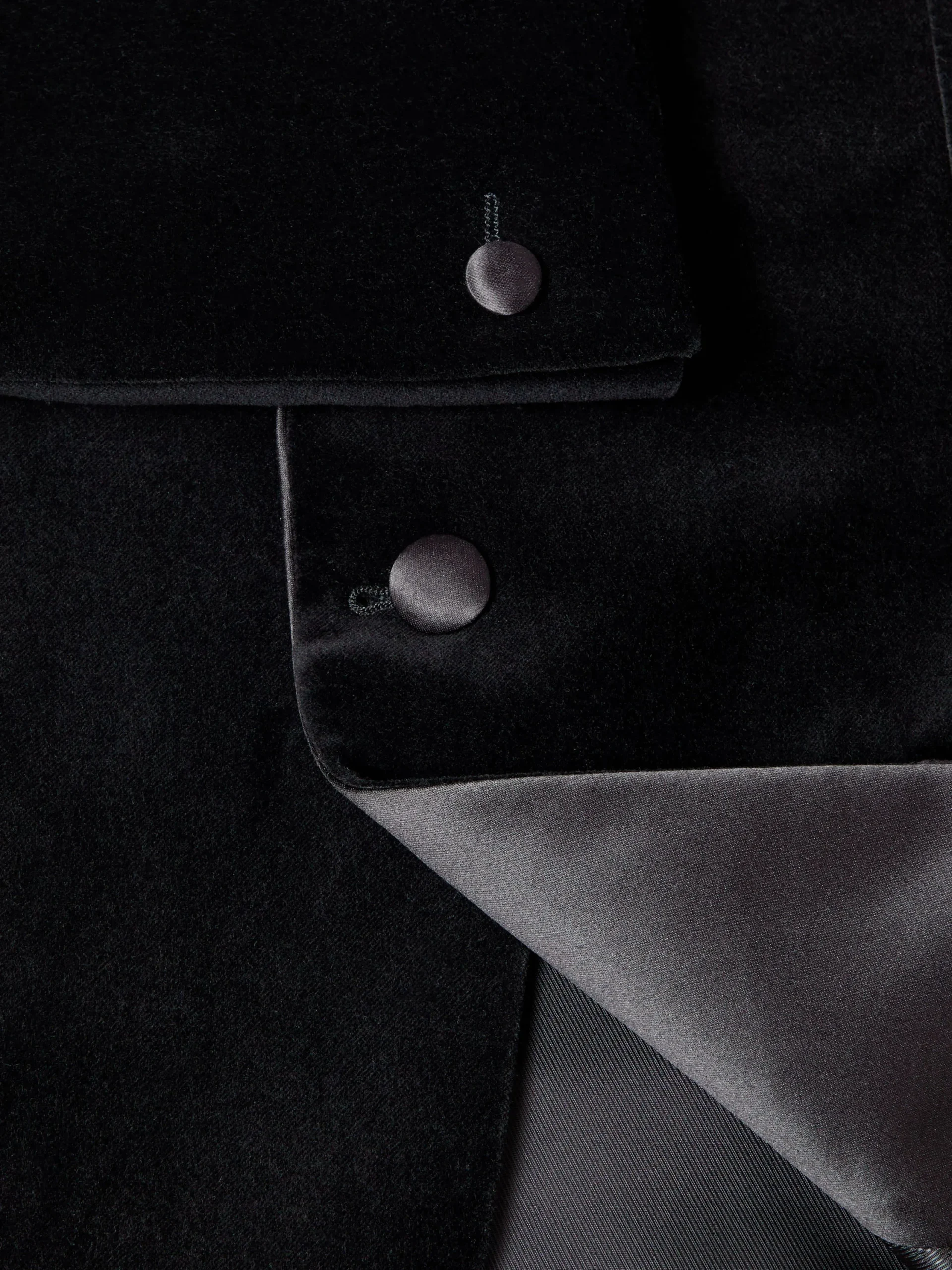 Douglas & Graham Black Tux Velevet Jacket - Image 3