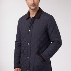 Giordano Navy Quilted Jacket