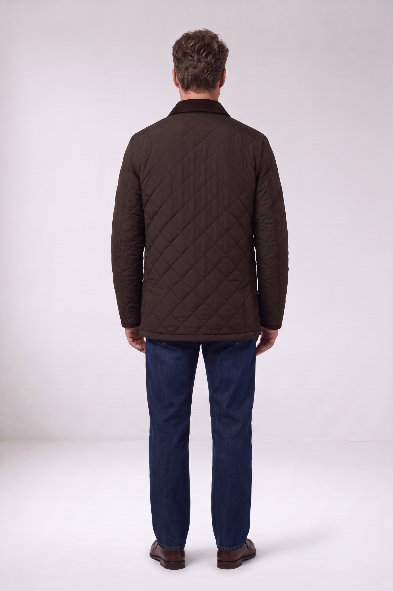 Giordano Brown Quilted Jacket - Image 2