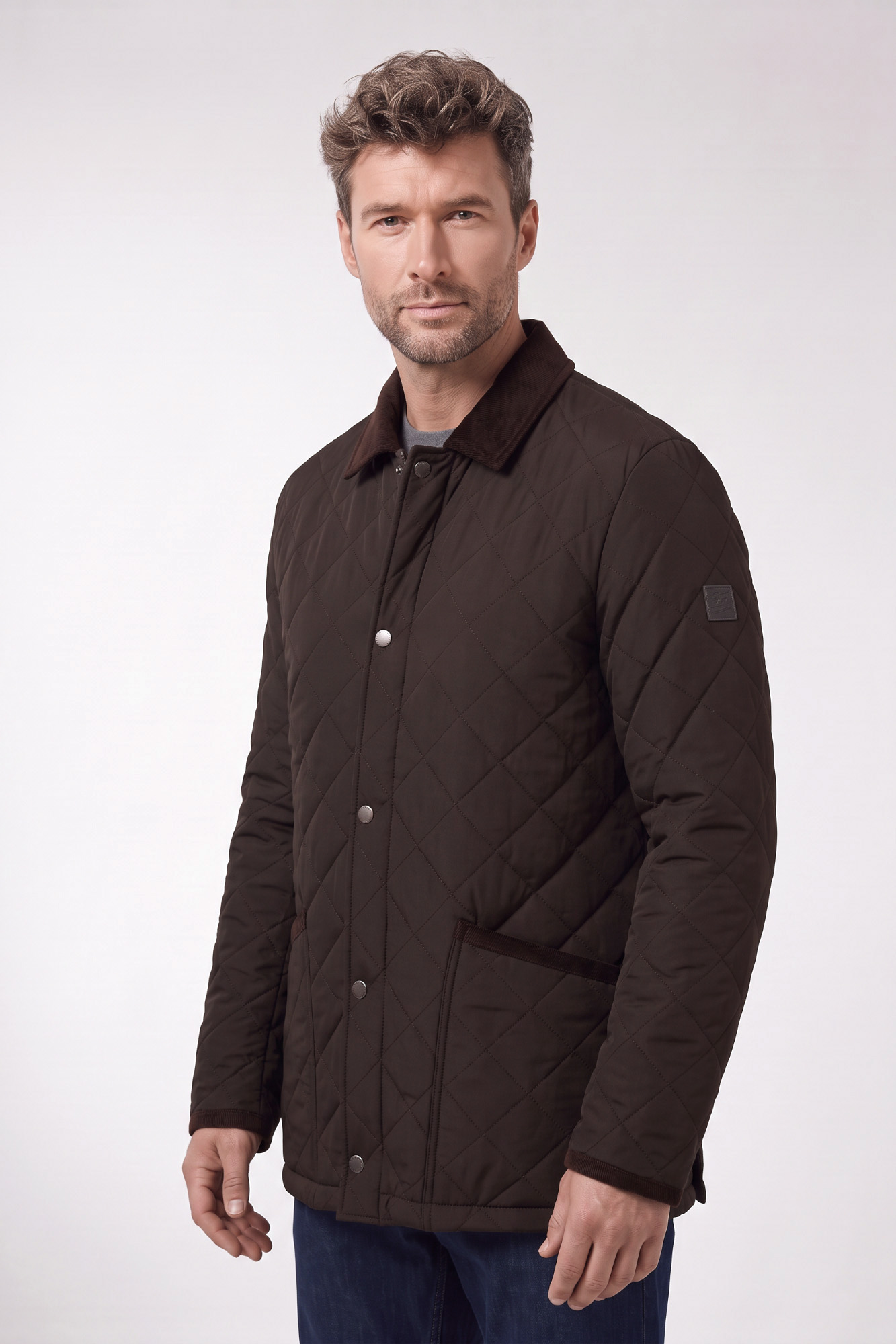 Giordano Brown Quilted Jacket