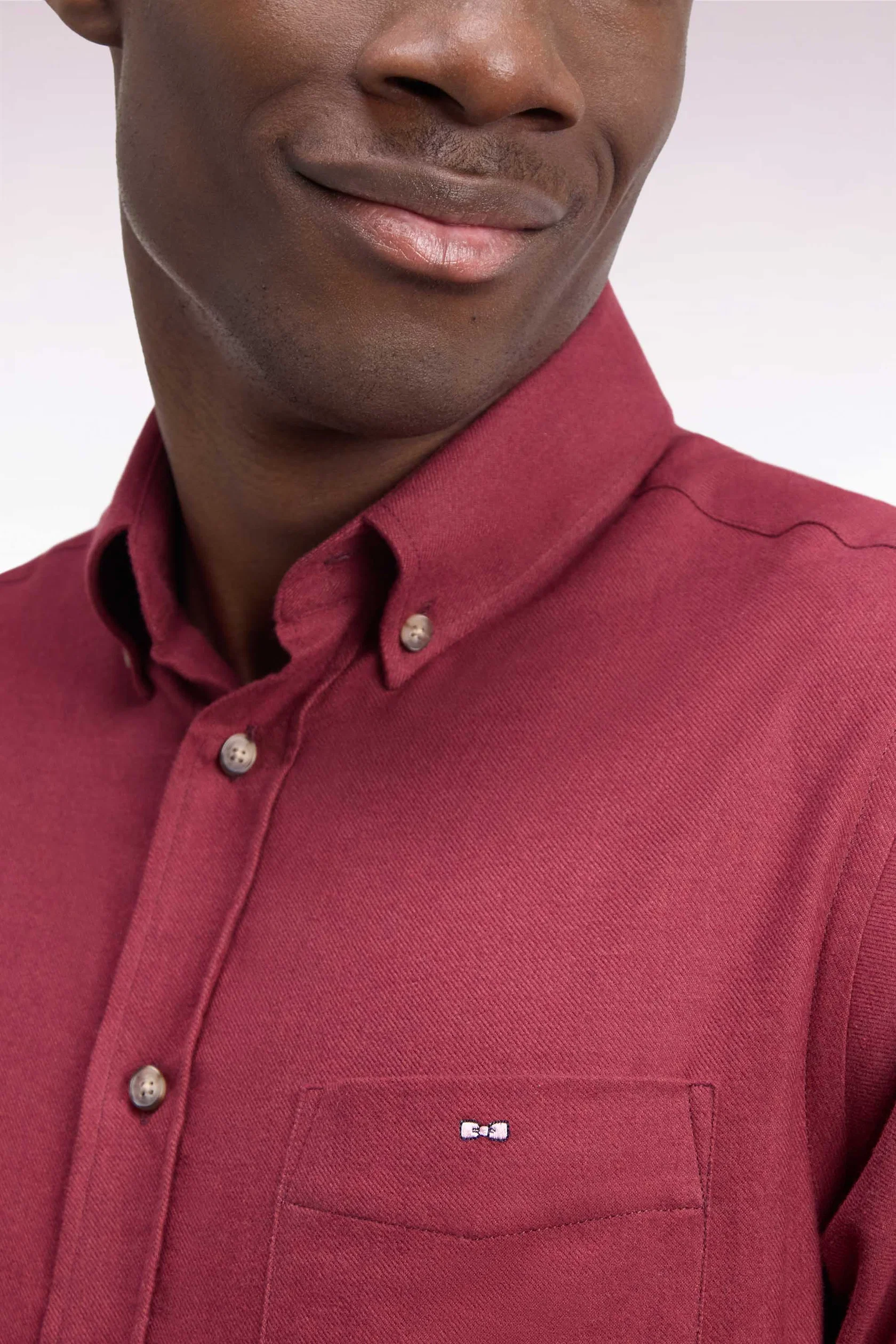Eden Park Bordeaux Regular Long Sleeve shirt - Image 2