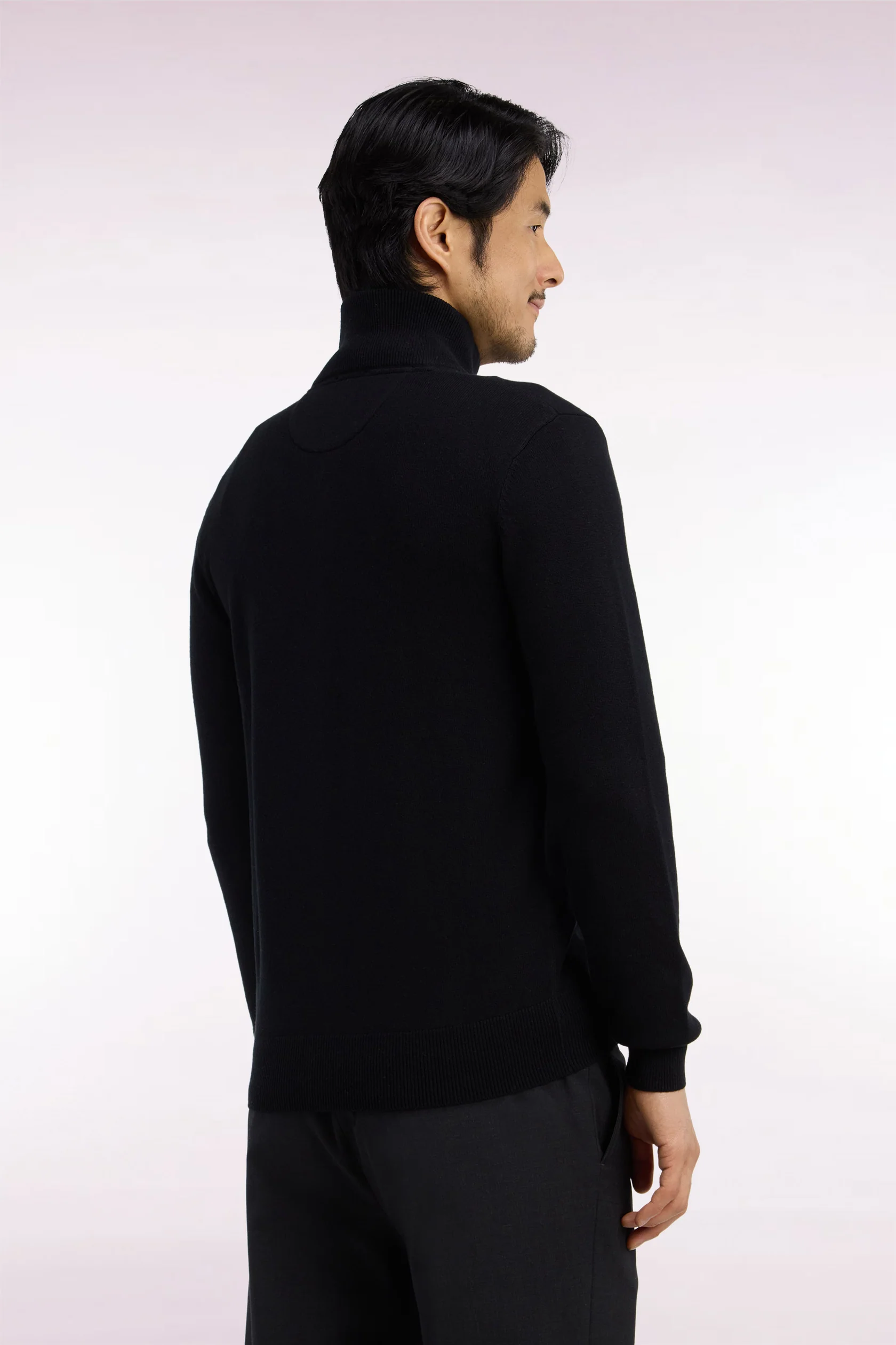 Eden Park Black Full Zip Through - Image 4