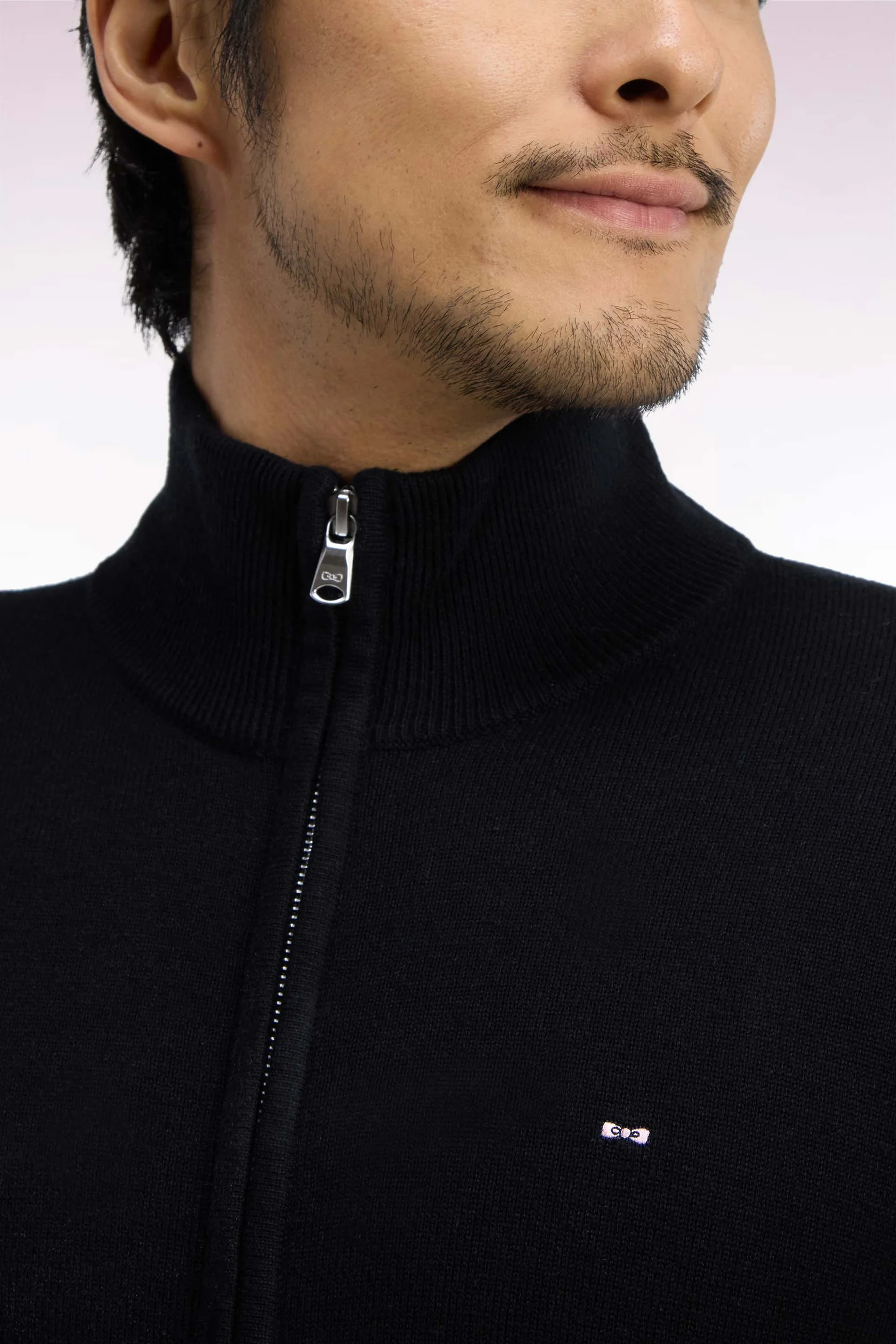 Eden Park Black Full Zip Through - Image 3