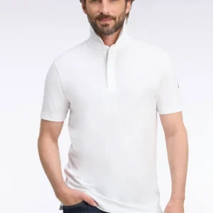 Eden Park White Golf Polo Shirt