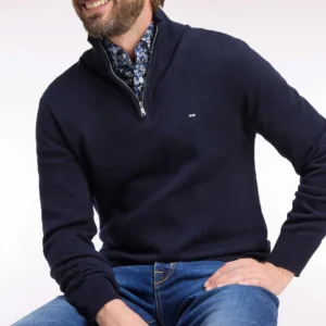 Eden Park Navy Edinburgh 1/4 Zip
