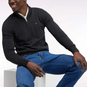 Eden Park Charcoal Edinburgh 1/4 Zip