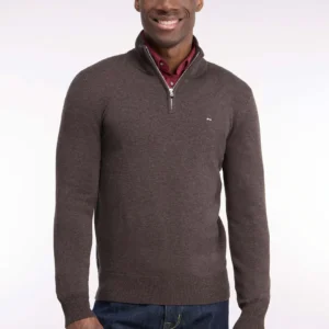 Eden Park Brown Edinburgh 1/4 Zip