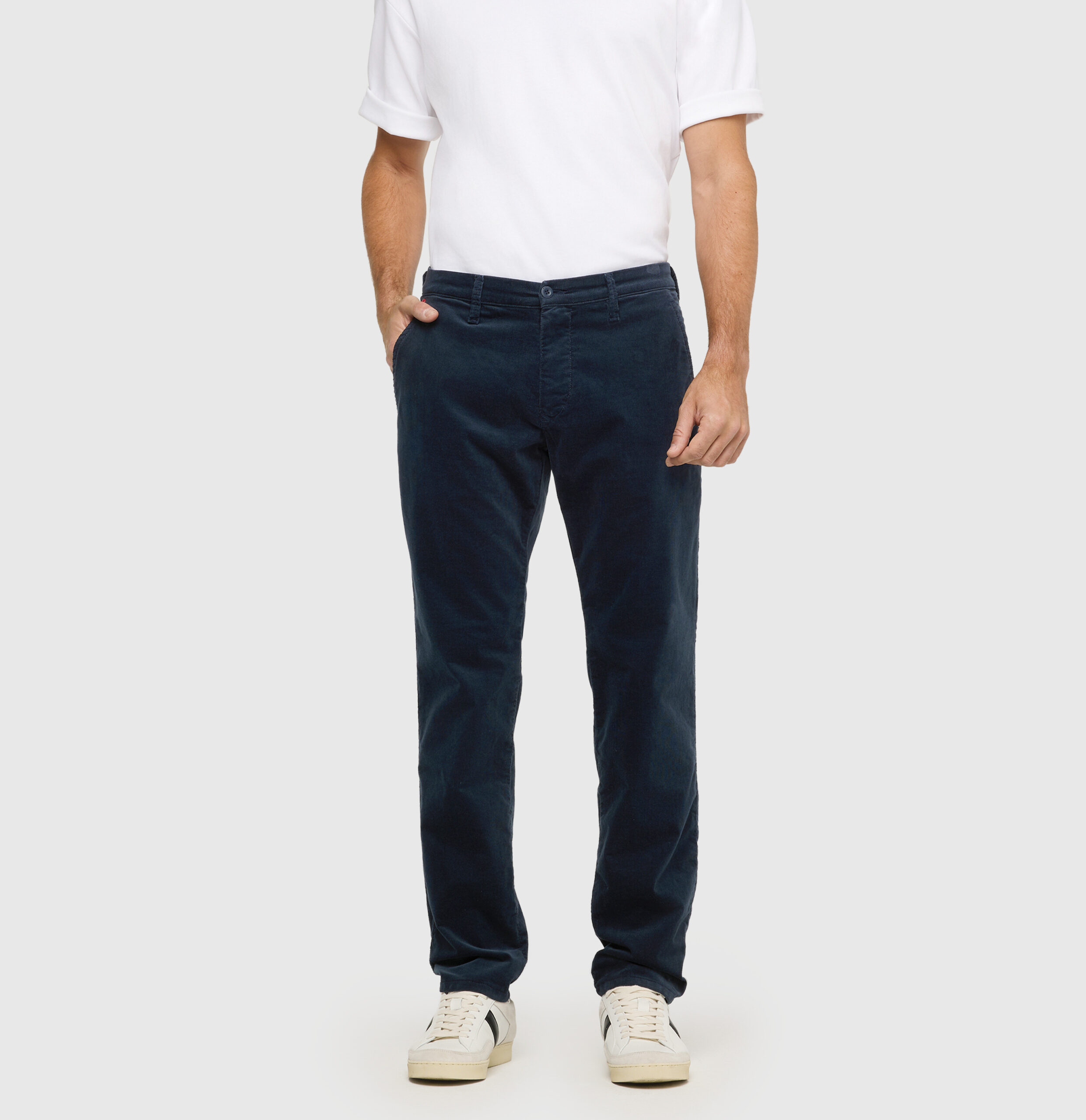 Mac Navy Corduroy Driver Chino - Image 4