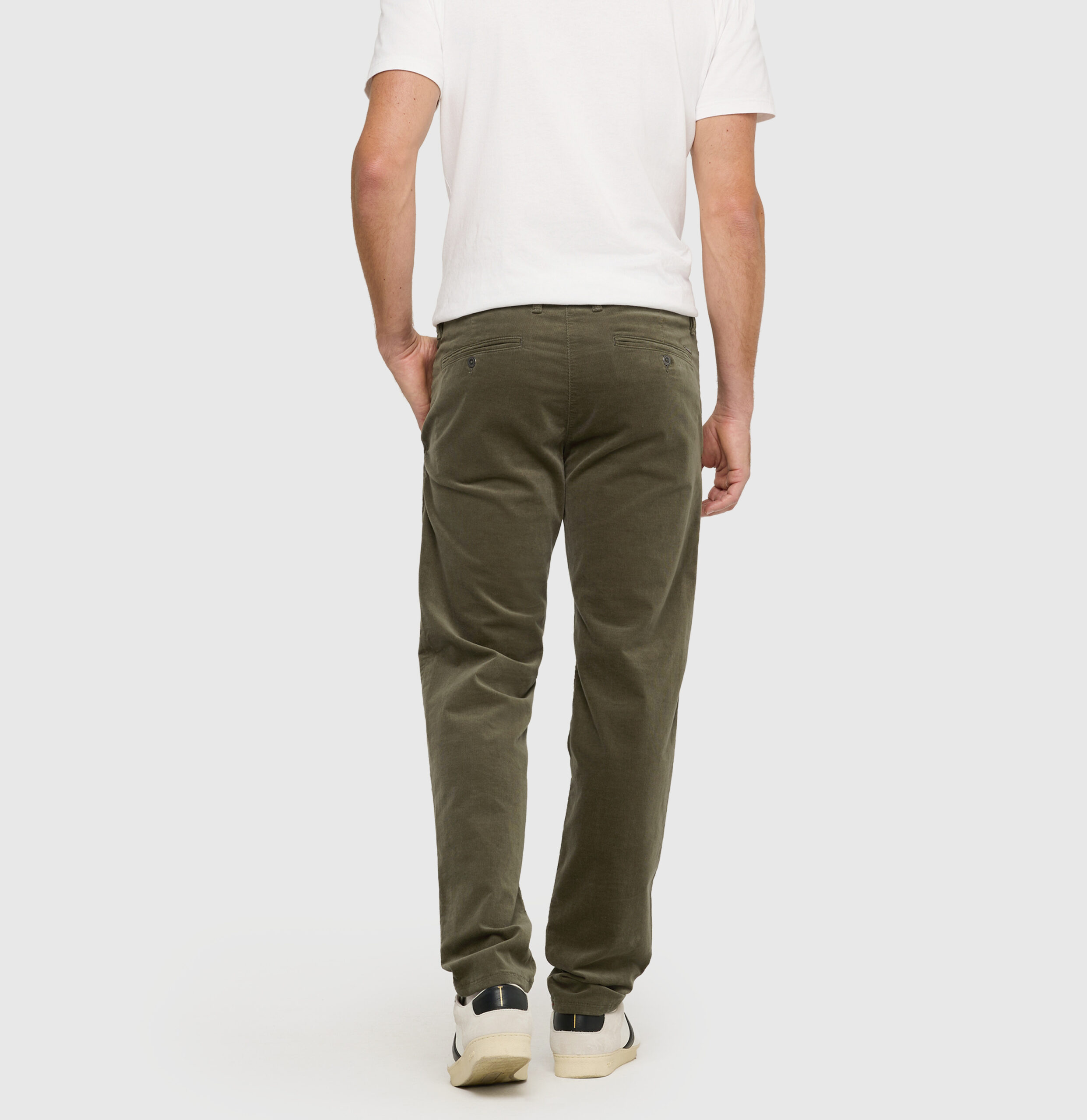 Mac Green Corduroy Driver Chino - Image 2