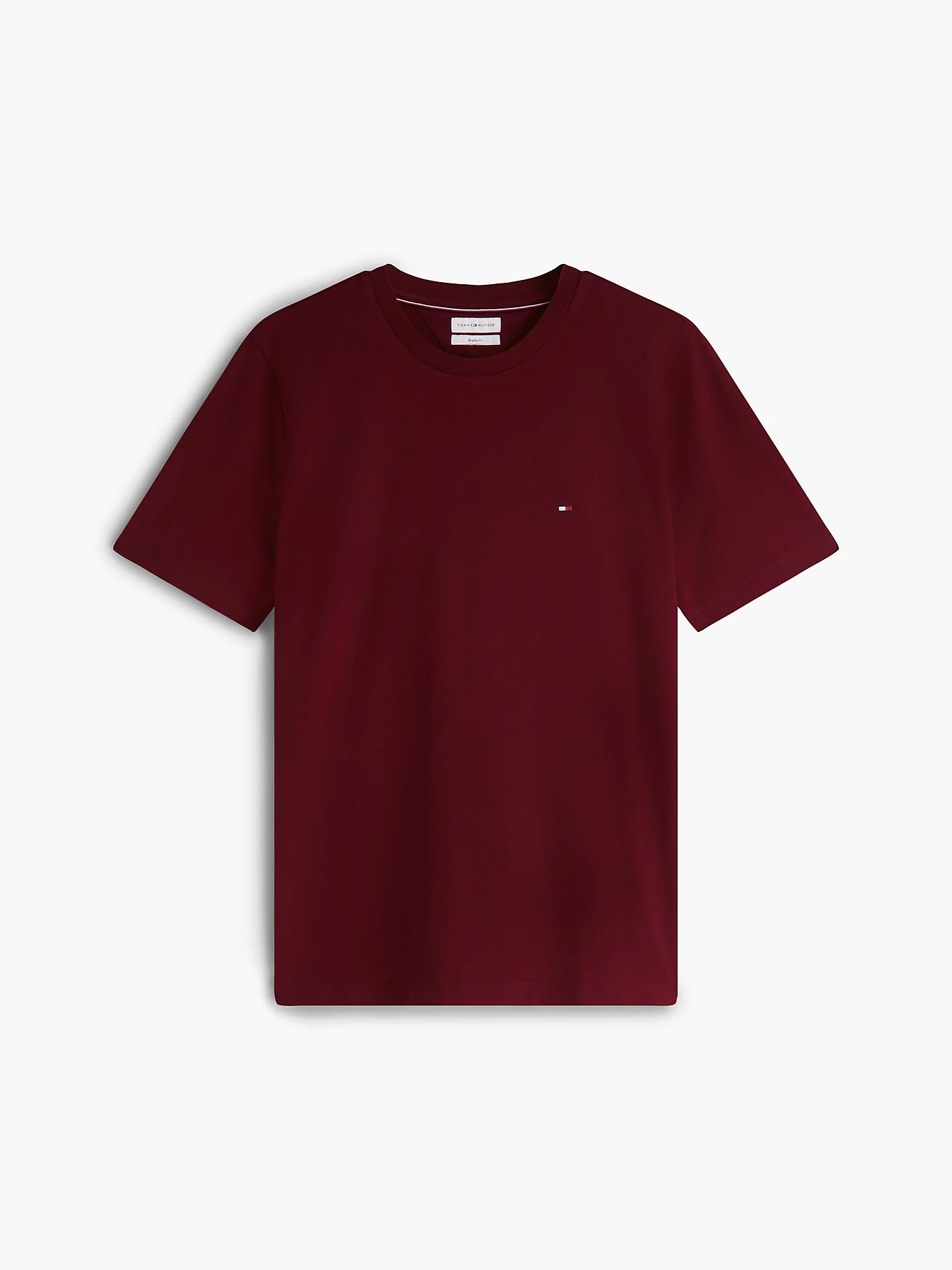 Tommy Hilfiger Burgundy T-Shirt - Image 4