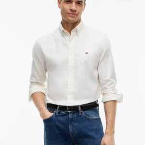 Tommy Hilfiger White Flannel Shirt